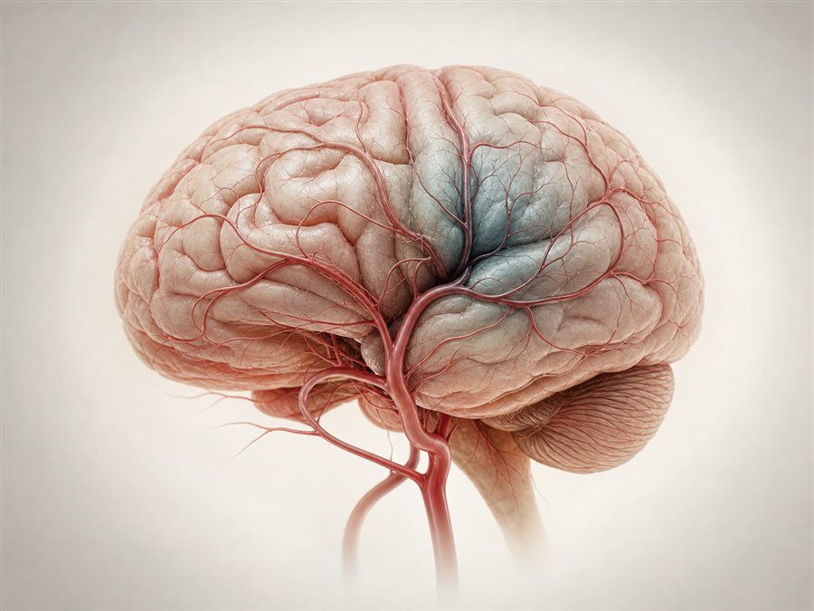 Medical visualization of cerebral ischemia